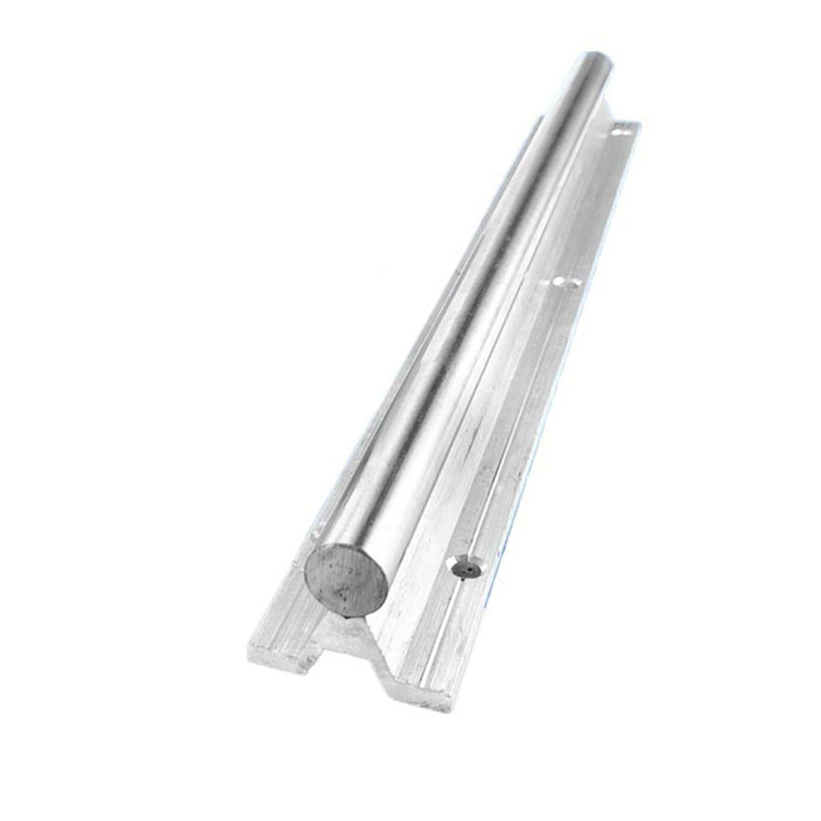 GTPBAO SBR16 Support complet de guidage de Rail linéaire, axe optique cylindrique, Support en aluminium, Rail coulissant à mouvement linéaire for le travail du bois rail de chargement(350mm)