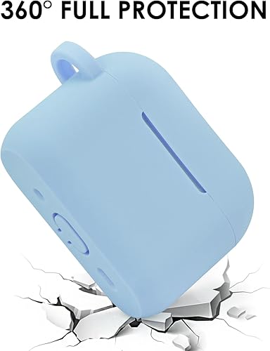 Miniatura 3 de Filoto Funda para Estuche de Airpods Pro de 2 Generación 2022, Linda Funda Protectora de Silicona con Accesorios de Pulsera y Llavero para Nuevos