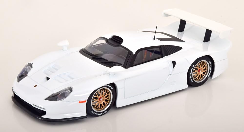 Amazon | Werk83 1/18 Porsche 911 GT1 street 1997 ホワイト ミニカー