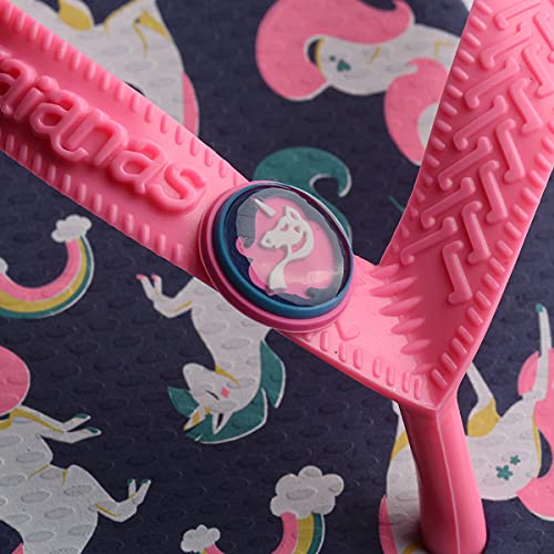 Chinelo Fantasy, Havaianas, Meninas, Marinho, 35/36