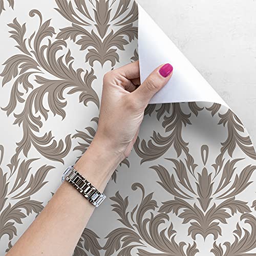 Papier Peint Auto-Adhésif Rénovation Meuble Facile sans Colle - 4