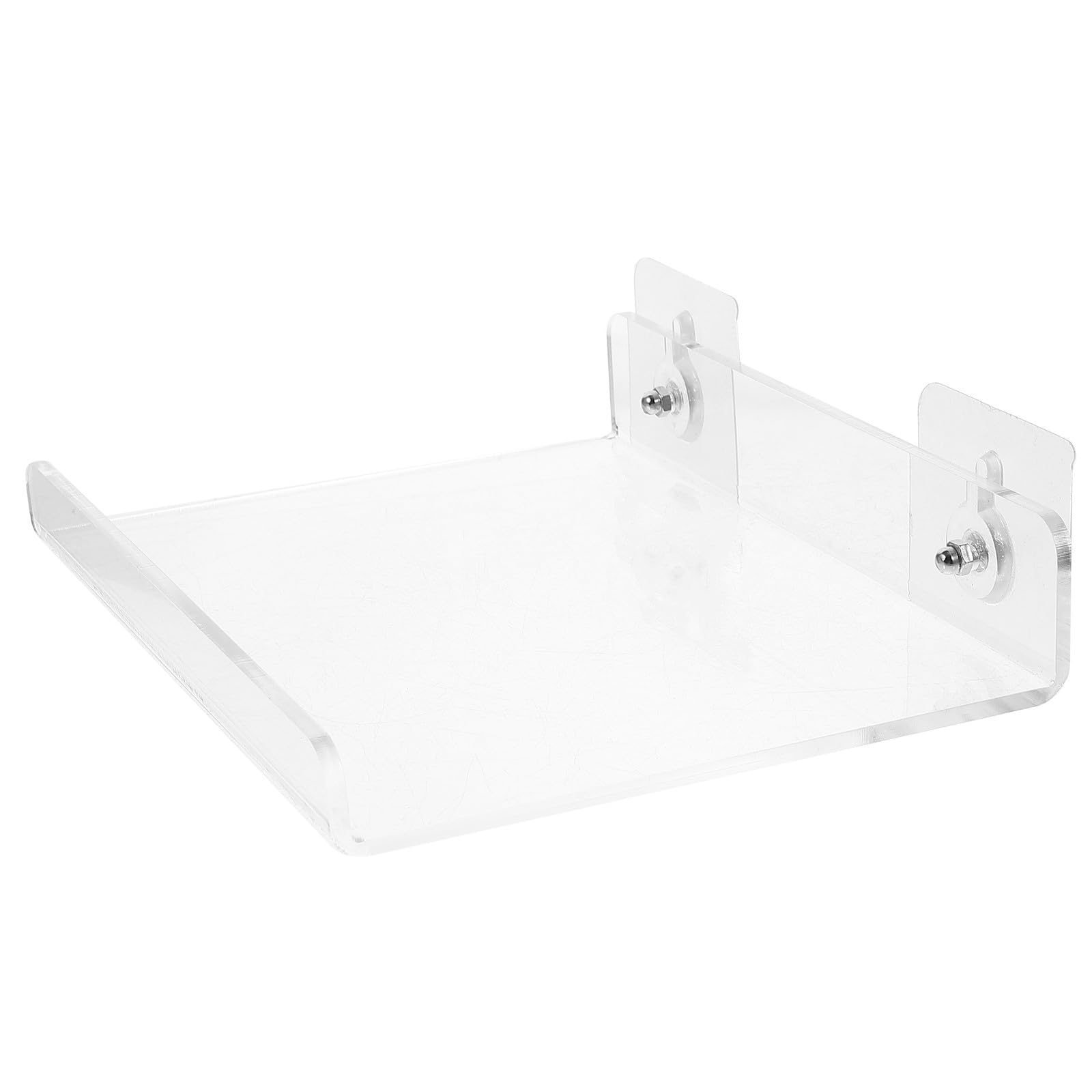 Estante de pared acrílico transparente ideal para organizar tu cocina y baño