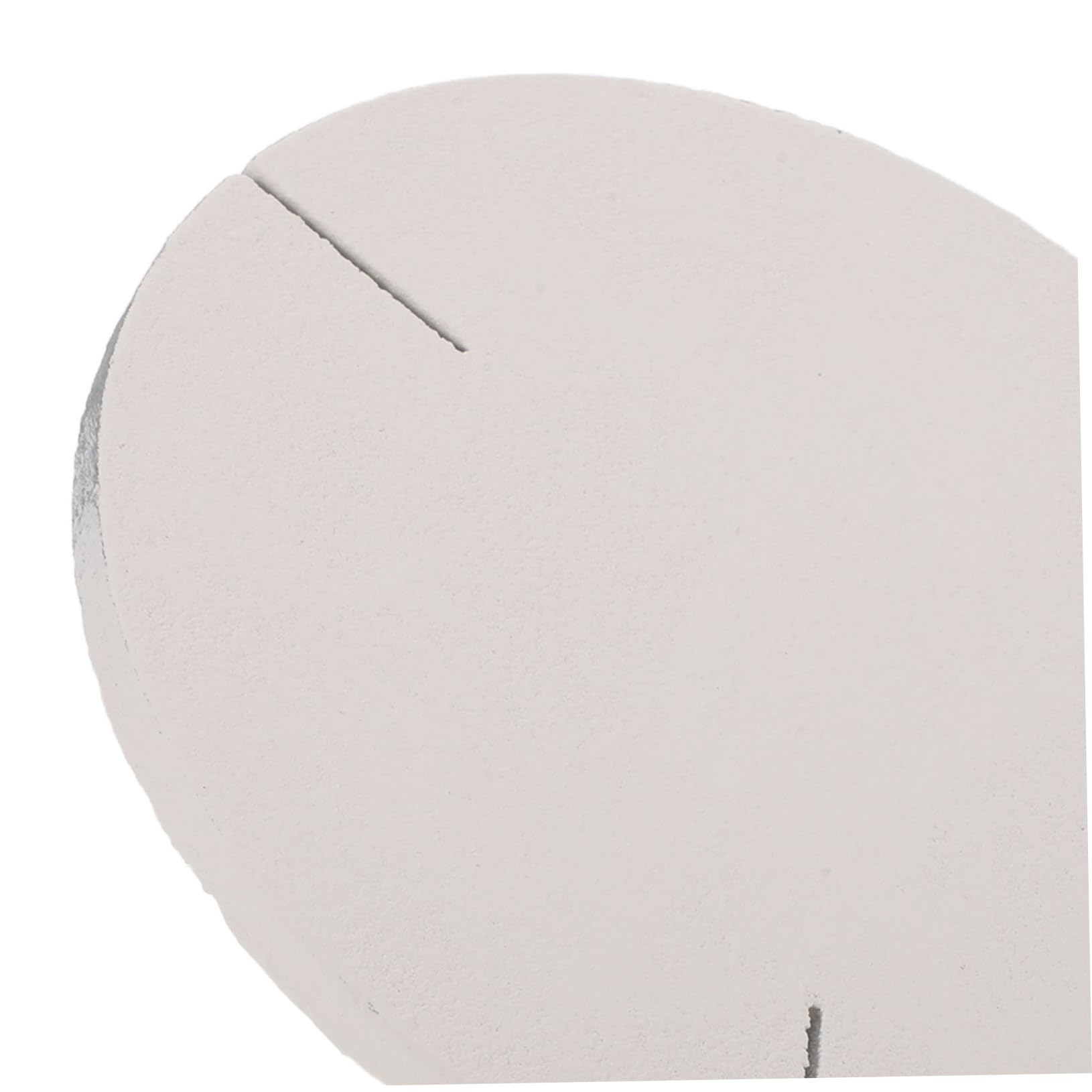 NUOBESTY Krzemowy płyt z pieca ceramicznego artykuły do ​​wyrobu biżuterii artykuły ceramiczne Materiały do ​​rękodzieła jubilerskiego Oporne na krzemowa węgliek White