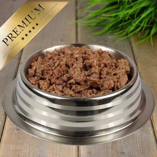 Lecker.Pet® | 22 x 150 g Josie's Feine Paté Reich an Kalb Hunde Nassfutter | Hochwertiges Hundefutter | Natürlich & ohne Zuckerzusätze | Reich an Proteinen & Fleisch | Getreidefrei & Glutenfrei