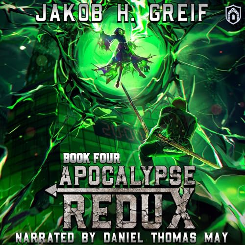 Diseño de la portada del título Apocalypse Redux, Book Four