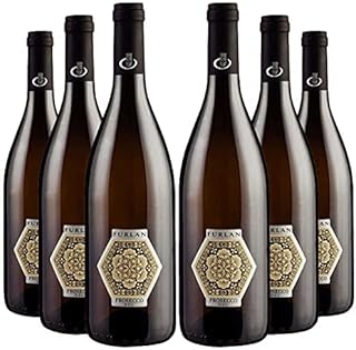 Furlan Low Sugar Prosecco DOC Frizzante Lightly Sparkling Brut Lower Calorie Skinny Style (75cl x 6)