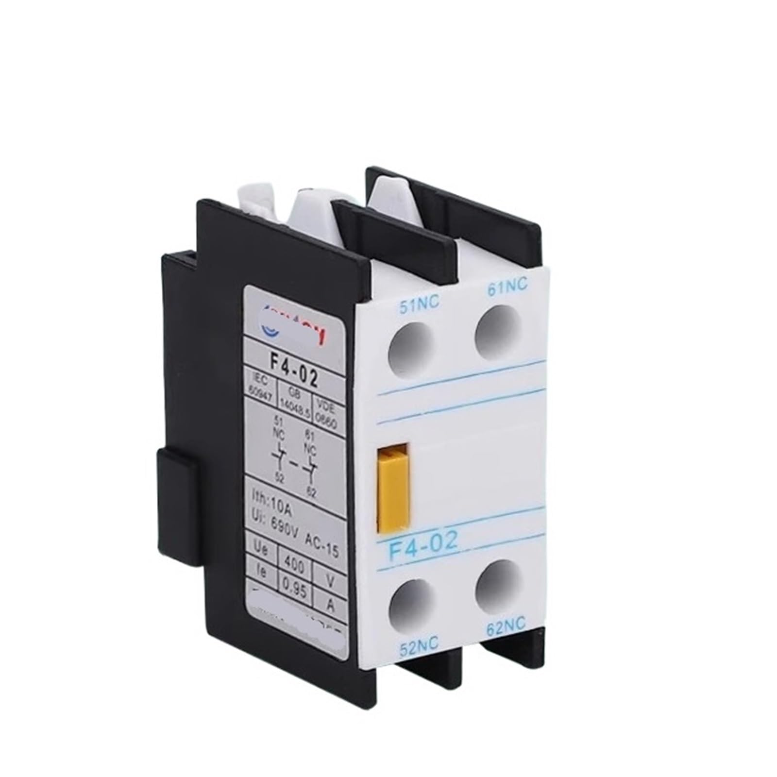 Contacteur auxiliaire pour securiser un circuit de commande electrique