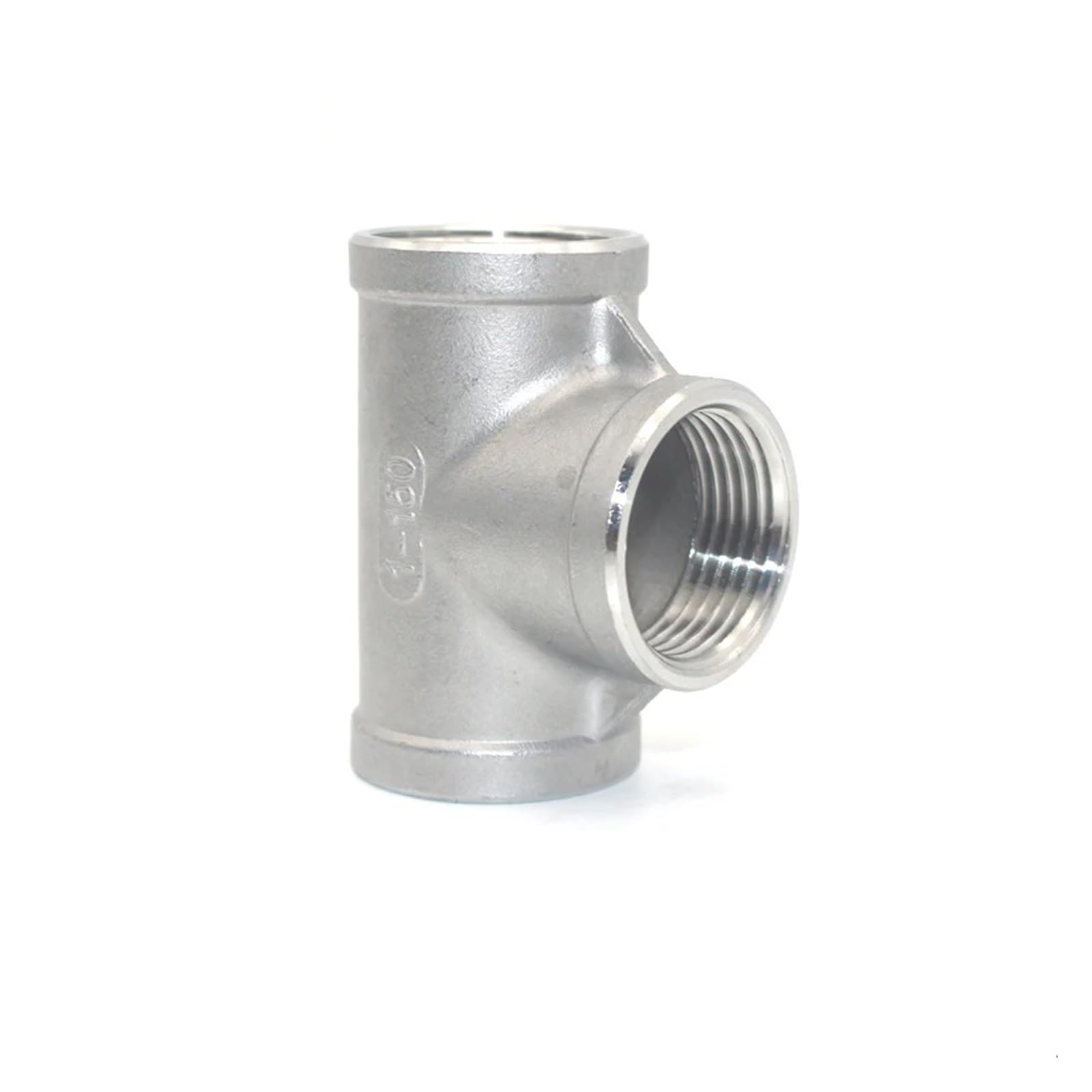 Raccord 3 voies inox 304 DN20 filetage BSP 3/4 pouce femelle pour tuyauterie durable