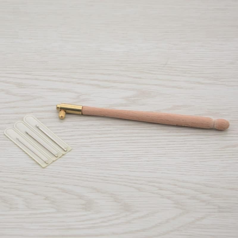 New Embroidery Crochet Hook with 3 Needles Steel 0.7mm 1.0mm 1.2mm Embroidery Beading Crochet Set Tool Kit