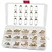 OCR 15Value 450pcs Ceramic Capacitor Assortment Box Kit Range 10pF-100nF(Electrolytic Capacitor -450pcs)