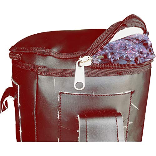 Image of Kobo BX-PB-01 P.U Leather Punching Bag Filled for Boxing, MMA, Gym, Muay Thai Martial Arts, Kick Boxing Professional Quality Heavy Duty, 3 1 /2 Feet (Dark Brown)