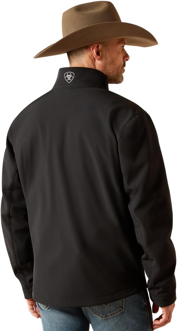 ARIAT mens Logo Softshell Jacket - Image 2