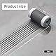 Haarsieb Duschrinne,Haarsieb Dusche,Abflusssieb Dusche,Sieb Klebeband,Duschrinne Sieb 10cm x 10m,Badewanne,Duschabfluss Mesh Aufkleber,Filter Spülsieb Aufkleber,Abflussfilter für Badewannen,Küchen