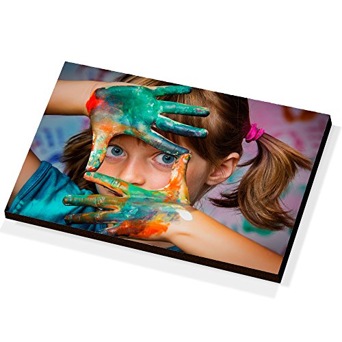 LolaPix Imán Nevera Personalizado Con Foto. Regalo Personalizado. Imán De Madera. Packs De 1,3,6 Unidades. Varios Modelos. Rectangular