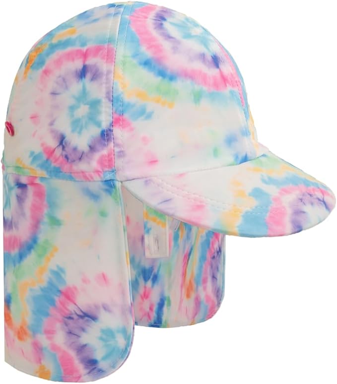 Niños Legionarios Sombrero, UPF 50+ Proteccion Solar Gorra de Baño Sombrero de Solapa en Patrón de Dinosaurio para Niños