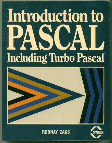 Introduction to PASCAL: Including Turbo PASCAL 0895883198 Book Cover