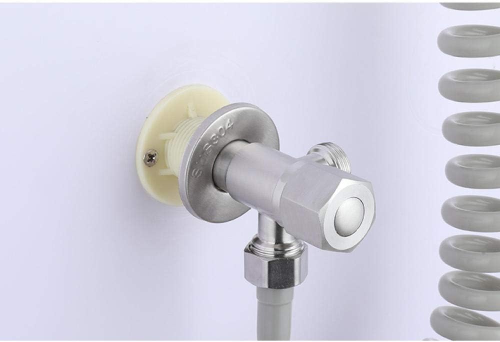 HandheldSpray Kit-Stainless Steel Set - Toilet Flusher Wall Mounted