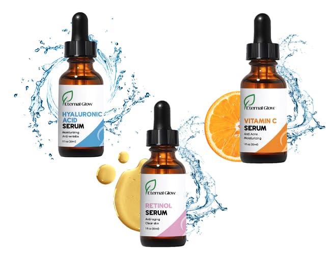 Miniatura 6 de Suero de retinol con ácido hialurónico y antioxidantes, suave suero facial antienvejecimiento que aborda líneas finas, arrugas, manchas oscuras,