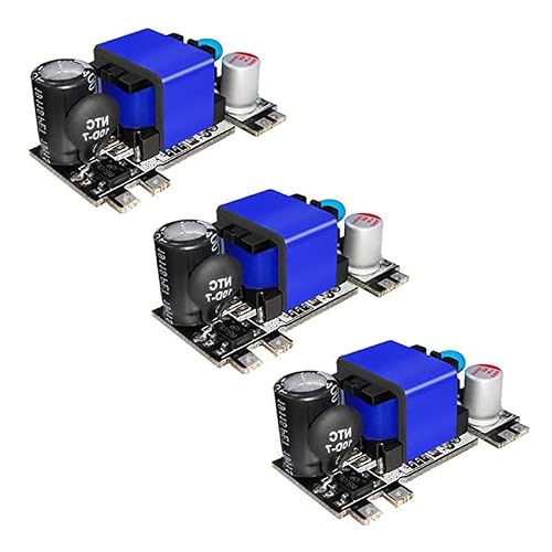 Isolation switch power supply module AC-DC voltage reduction module 110-220V to 5V 9V 12V 24V stabilized power supply (3Pcs 4.2V 2000mA)