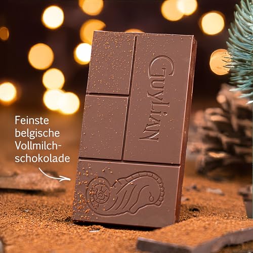 GuyLian Milk Chocolate Bars with Stevia 100g 3-Pack – Belgian Milk Chocolate Sweetened with Stevia – Sugar-Free Alternative, Fairtrade Certified, No Soy, No Gluten – Premium Belgian Quality - Image 4
