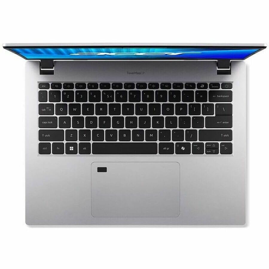 Image of Acer TravelMate P2 14 TMP214-56-G2 TMP214-56-G2-50PG 14 inch Notebook - WUXGA - 60 Hz - Intel Core Ultra 5 115U - 16 GB - 512 GB PCI Express NVMe 4.0 SSD - English Keyboard - Silver