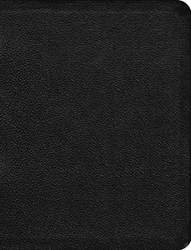 The Message Large Print (Genuine Leather, Black): The Bible In Contemporary Language (First Book Challenge) #TOP2