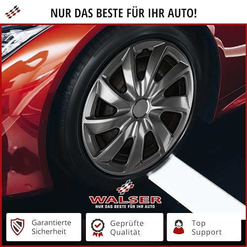 Walser Premium Radkappen New Racer, 4er Set Radkappen Auszeichnung Sehr Gut*, Radzierblenden 14 Zoll, Radblenden für Alufelgen Stahlfelgen… – Ansicht 6