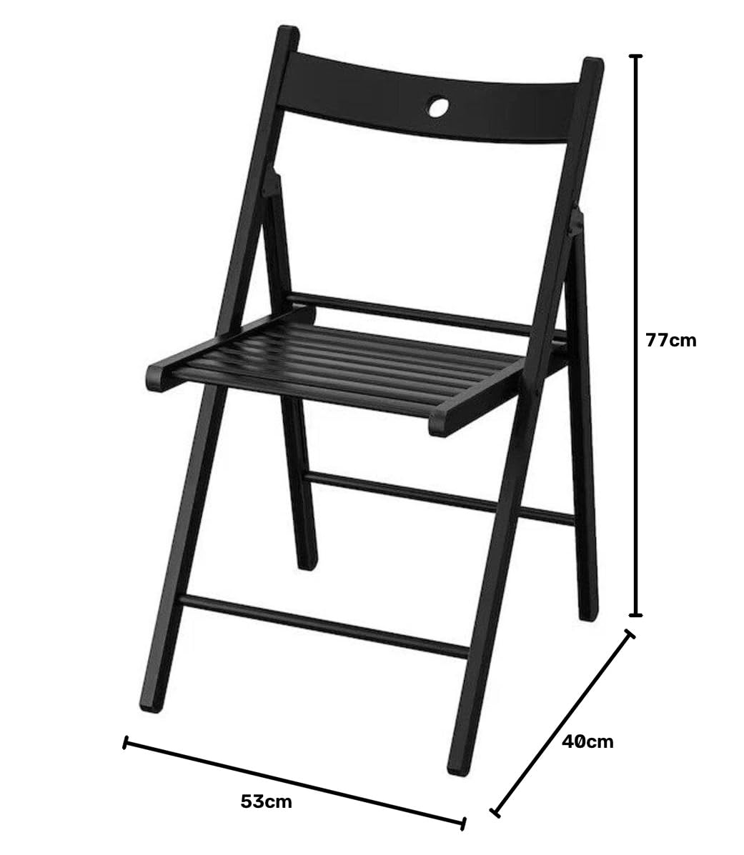 Ikea Terje Lot de 2 chaises pliantes Blanc