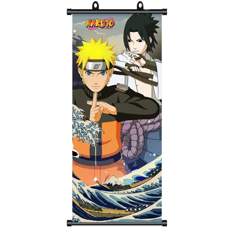 ZPPLD Póster de Naruto - Cuadro Enrollable de Anime Grande,
