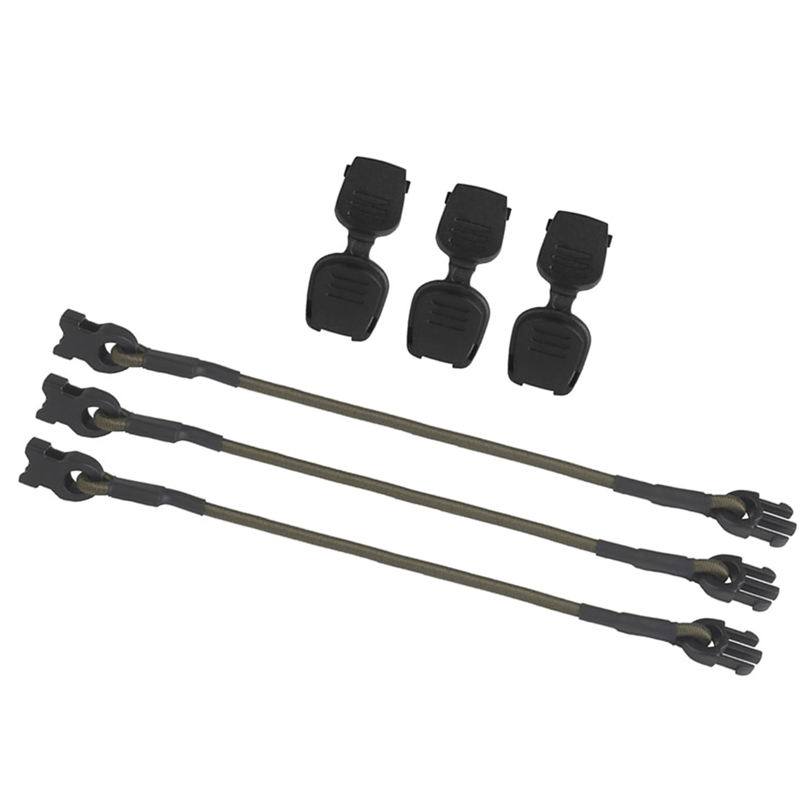 QIAOLIDA Elastic Fixing Strap Gloves Clip Strap Elastic Retention Bands Fixing Lanyard For Outdoor Vests And Backpacks Enduring