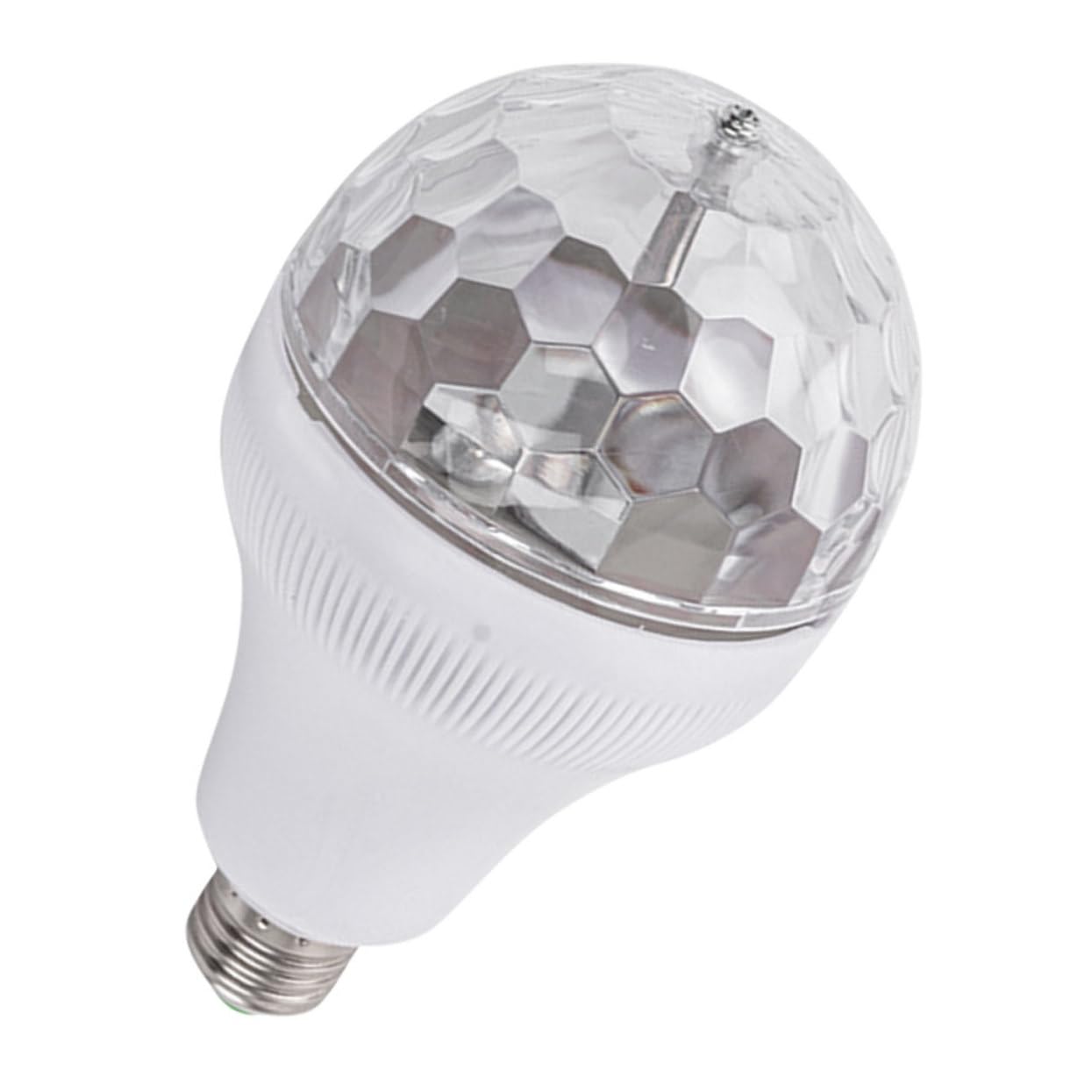 HOMSFOU RGB Disco Light Bulb Rotating for Parties Festivals and Celebrations Versatile Led Stage Light for Home Ktv and Dance Events