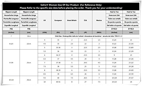 Selric Bear Super Chenille Microfiber Washable Mop Slippers Shoes For Women, Floor Dust Dirt Hair Cleaner, Multi-Sizes Multi-Colors Available 9 7/9 Inches Size:5.5-8.5. #TOP1