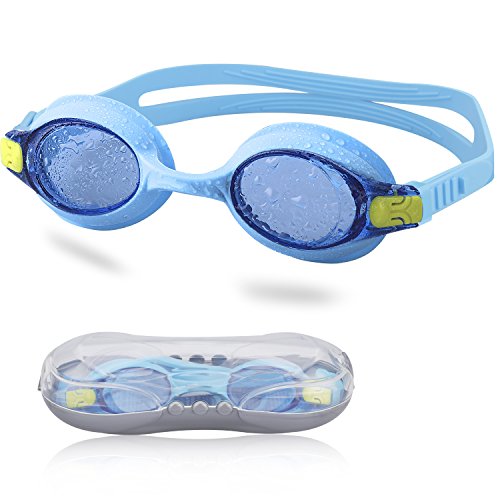 HiCool Anti-Fog Swim Goggle for Kids and Early Teens
