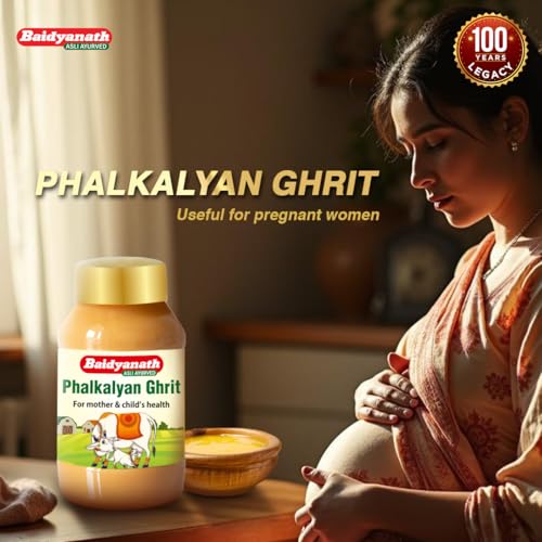 Image of Baidyanath Phalkalyan Ghrita - 100 ml | Ayurvedic Blend with Withania, Triphala, and Asparagus for Women