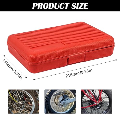 Lagerabzieher Set, 10-teiliges Motorrad-Lagerabzieher-Set, Radlager-Abzieher-Werkzeugsatz, Kugellager Abzieher Lagerabzieher, Abzieher Werkzeug, Werkzeug zum Radabbau,Universell für Motorräder