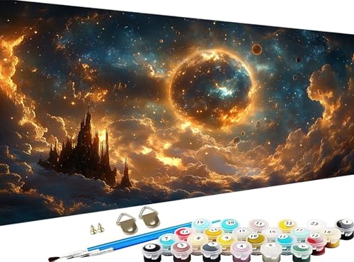 G i lp DIY yCgoCio[  h G fW^GZbg uVƃANGt hG l̃NtgANeBreB Paint by Numbers z[ NX}X  av[g 20x40 c