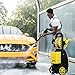 Pressure Washer, Pressure: max 800 bar, Flow Rate: 360 l/h, Area Coverage: 25 m²/h, Water Filter, Weight: 11.5 kg, High-Pressure Hose and Gun, Dirt Blaster, Spray Lance