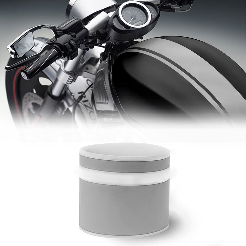 Quattroerre 10650 Adhesive Strips Bike R Stripe Double for Motorcycle, Silver