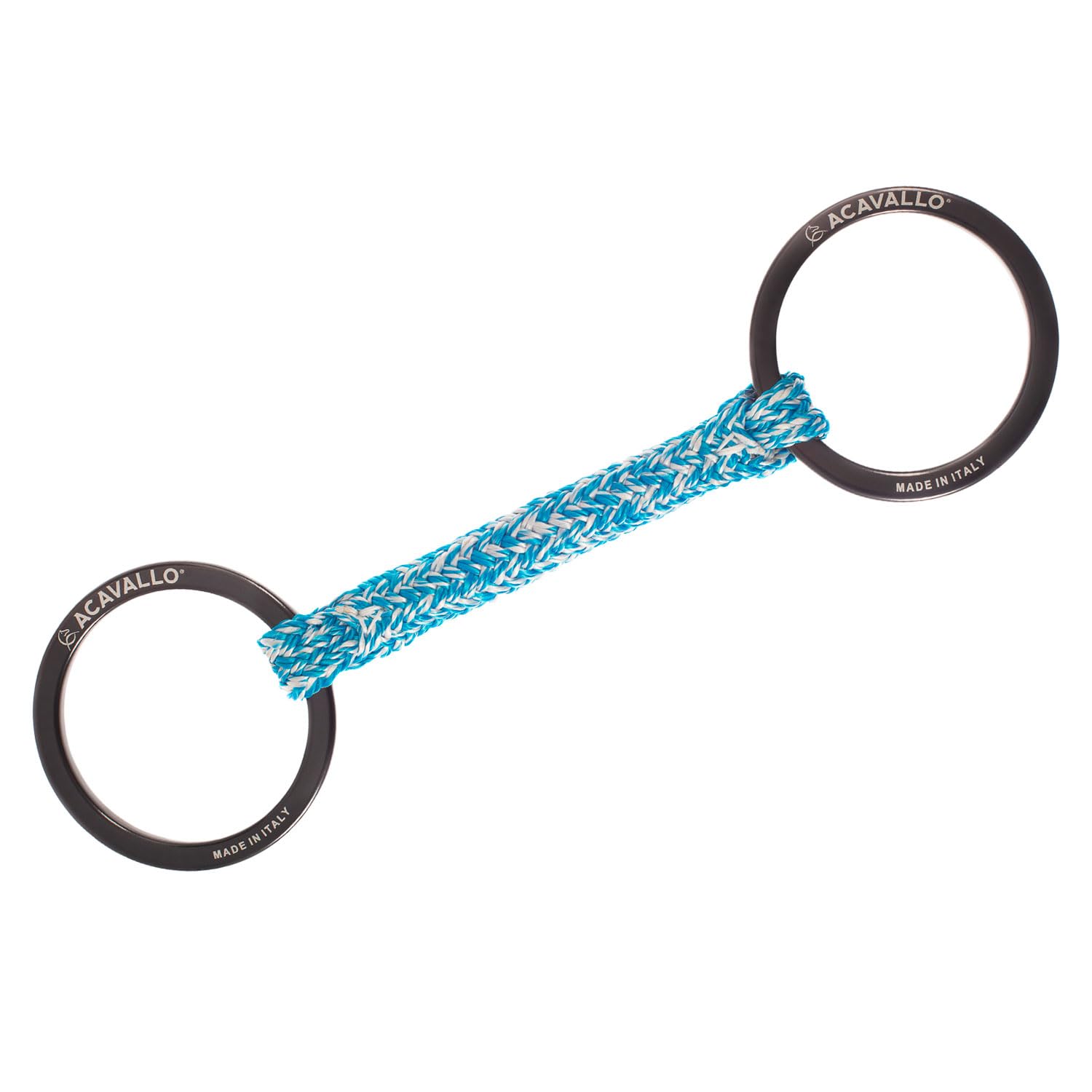 Mors Acavallo Jumpe Alupro charbon 13.5cm pour soulager la bouche des chevaux sensibles