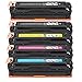 Price comparison product image Office Ink Toner 5 Pack Replacement CB540A CB541A CB542A CB543A Toner Cartridge Compatible for HP CP1210 CP1215 CP1215N CP1217 CP1510 CP1514 CP1514N CP1515N CP1518 CP1518NI CM1312 CM1312NF