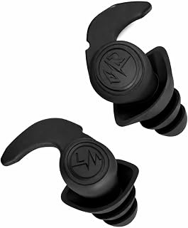 Ear Plugs for Sleeping, Noise Reduction Earplugs, Reusable Hearing Protection for Concerts, Travel, Work,Comfortable Ear Plugs, Black