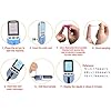Cholesterol Test Meter Cholesterol Meter Analyzer Lipid Test Meter Cholesterol Test Kit 5 in 1 TC TG HDL LDL + 25 Strips
