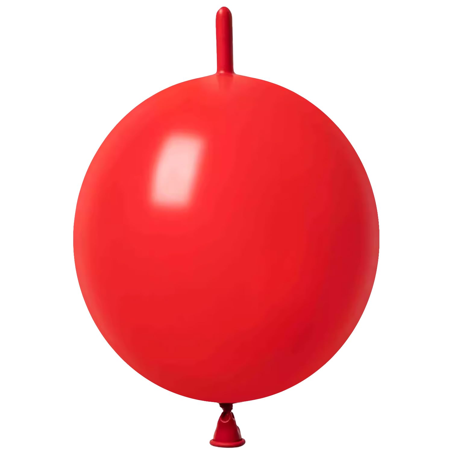 IN-JOOYAA 10 Inch Red Link Balloon 100 Pcs Quick Linkable Balloon for Party Decoration