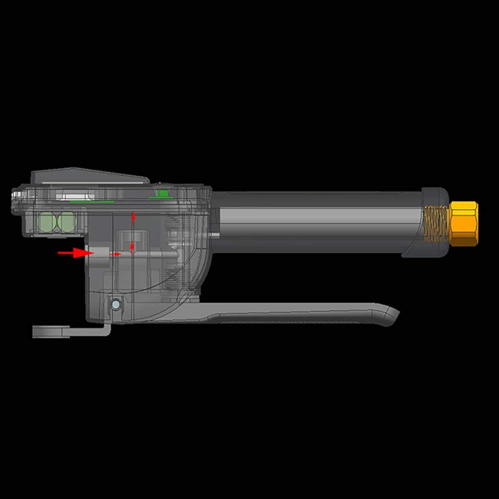 Manometro per pneumatici Carica e sgonfio Manometro per pneumatici Display digitale di precisione Manometro per pneumatici Barometro Pistola per pressione pneumatici per automobili per la manutenzione