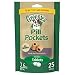 GREENIES PILL POCKETS Grain Free Capsule Size Natural Dog Treats Duck and Pea Formula, (6) 2.6 oz. Packs (150 Treats)