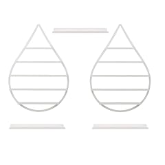 Wall-Mounted Metal Nail Polish Display Rack 5-Layer Nail Polish Bottle Storage Box in Nail Salon Shop Essential Oil
