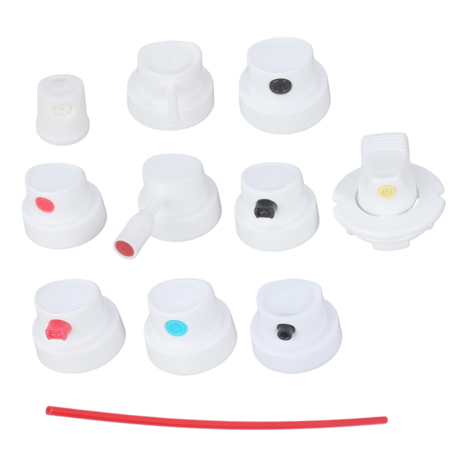 10Pcs Replacements Sprayer Cans Nozzles for Paint Cans Sturdy Adapter Tip Leak Proof Sprayer Paint Nozzles Sturdy Bottle Nozzle Tip