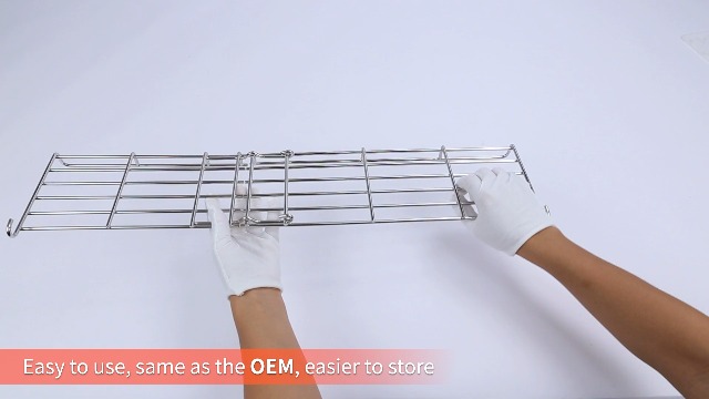 Watch 66044 Grill Warming Rack for Weber Genesis II 300 Series Gas ...