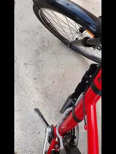 Béquille Double Vélo Réglable AIMEKE - Aluminium, 20 à 28 Pouces - Pour VTT, Ville, Électrique - Stable