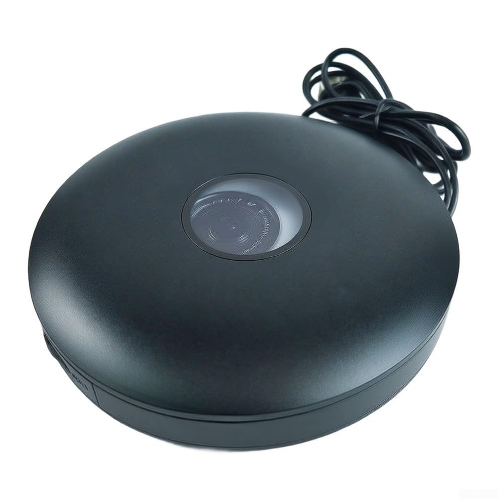 Reproductor de CD para vehículo con interfaz USB, reproducción de sonido WAV sin pérdidas, unidad de disco externa compacta de 16 x 16 x 4 cm para sistemas de audio de coche, instalación rápida